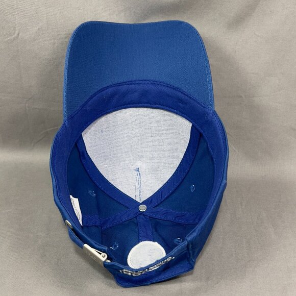 FIFA World Cup Brazil Strapback Cap Hat Blue Soccer Hyundai Souvenir Dad Mens - Picture 12 of 14